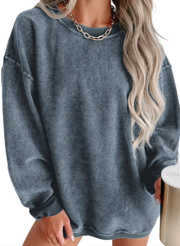 Denim Sweatshirt