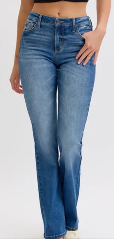 Mid Rise Boot Cut