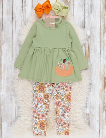 Fall pumpkin set
