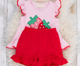 Strawberry short set