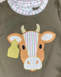 Olive Cow Romper